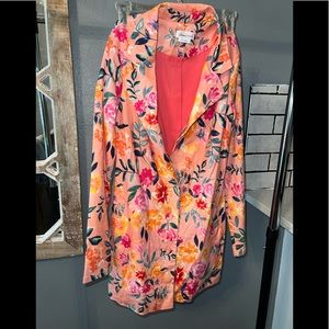 Lovers+ Friends 
Miller Blazer Mini in Sunset Floral